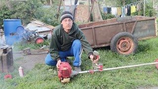 Запуск мотокосы после зимы. Почему не заводится?