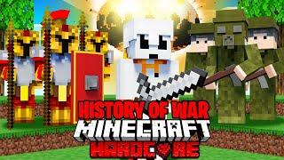100 Players Simulate HISTORY OF WAR in Minecraft!