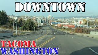 Tacoma - Washington - 4K Downtown Drive