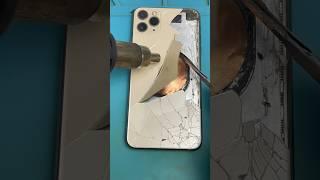 Replace Back Glass iPhone 11 Pro Max without Teardown Machine