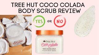 Tree Hut Coco Colada Body Scrub Honest Review | Tree Hut Shea Body Scrub Coco Colada Review