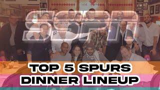 Top 5 San Antonio Spurs to have Dinner with | SSPN Podcast