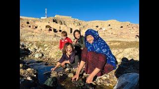 | Cooking pasta in a traditional rural style is a delightful fusion   Village Life of Afghanistan