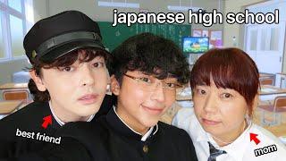 We went back to high school in Japan