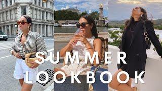 summer outfit lookbook - effortless chic, quiet luxury, 'old money' summer outfits