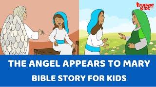 Mary and the Angel: A Christmas Story for Kids with Illustrations