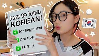 How to Learn Korean (AND Have Fun): Beginner's Guide with Pro Tips & Practice Methods