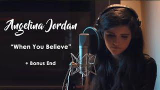 Angelina Jordan's rise to stardom!  -  “When You Believe” ⏳  