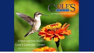 Learn More About This Beautiful Photo That Made The Cover Of The 2025 Cole's Calendar!