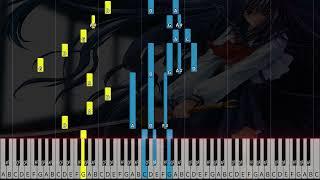 hazuki theme  yamibou ( piano only)