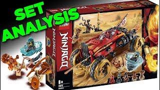 LEGO Ninjago Season 11 Set Analysis 70675 Katana 4x4