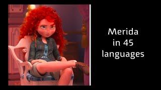 Merida's madness (One-Line Multilanguage) | RALPH BREAKS THE INTERNET