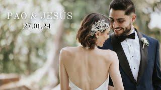 EL VIDEO OFICIAL DE NUESTRA BODA  | Pao y Jesús | 27•01•2024