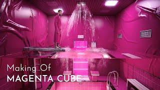 SEB AGNEW | Staged Photography. Making Of “MAGENTA CUBE”.