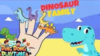 Finger Family Song with Dinosaurs | Dinosaur Finger Family  Nursery Rhymes for Kids