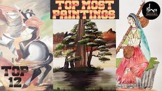 Top most expensive paintings||top12 paintings||fineartpaintings||Famous paintings collection of isha