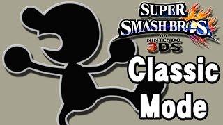 Super Smash Bros. For 3DS (Classic Mode | Mr. Game & Watch)