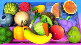 Explore a Hidden Pool of Fruits and Veggies Dada Mama Kids