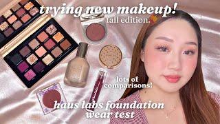 NEW MAKEUP GRWM ft. HAUS LABS FOUNDATION | 8hr Wear Test on Oily/Combo Skin