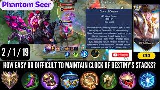 HYLOS EXPERIMENT: CLOCK OF DESTINY - IS IT EASY OR DIFFICULT TO MAINTAIN THE STACKS IN A TEAMFIGHT?