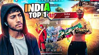 BEST UMP PLAYER OF INDIA VS Badge99  - Free Fire Max