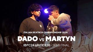 DADO vs MARTYN | IBF CHAMPIONSHIP 2024 | UNDER 18 | Semi Final