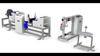 ACS Fabric Welding, Die Punch & Rewind | Automated Keder Hot Air Welding System