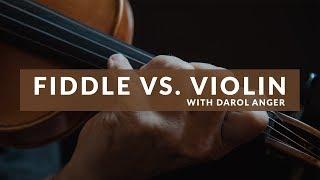 What is the difference between a violin and fiddle?