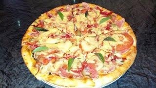 Эң жумшак пицца, камыры үйдө бар жөнөкөй азыктардан Пицца домашняя pizza 