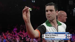 Van Gerwen v O'Connor - FINAL - European Darts Matchplay 2018