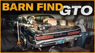 Pontiac GTO sitting for 40 years along with other American icons and hot rods | Barn Find Hunter