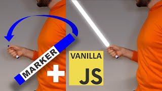 JavaScript lightsaber effect