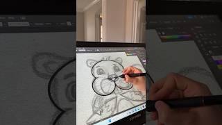 Process of illustrating the alphabet for children #illustration #artist #vlog #illustrator #sketch