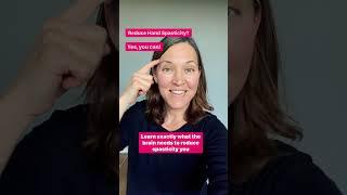Watch the full video to try the 2 exercises to Reduce Hand Spasticity