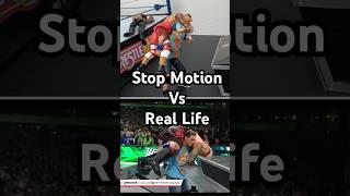 WWE Stop Motion vs Real Life! Wrestlemania 40