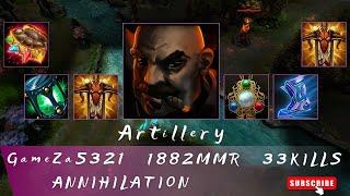 HoN | Mid Wars | Artillery | GameZa5321 | 1882 MMR