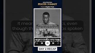 2023 Prayer Summit Day 2 Recap  @RCCGTKC   The King's Court #rccgtkc