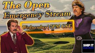 The Open Championship | Emergency Stream | PGA DFS | DraftKings Strategy | Ship It Nation