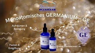 Wie Dir MONOATOMISCHES GERMANIUM helfen kann!!!