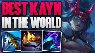 BEST KAYN IN THE WORLD CARRIES HIS TEAM! | CHALLENGER KAYN JUNGLE GAMEPLAY | Patch 14.10 S14