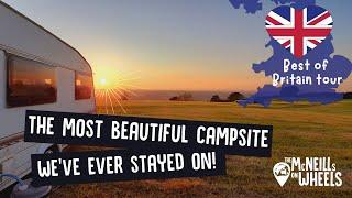 The Most Beautiful Campsite We've Ever Seen - 2022 Best of Britain Tour - Northumberland Fell View