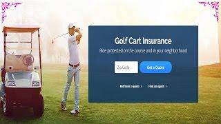 Golf cart insurance coverage: get protection on and off the course