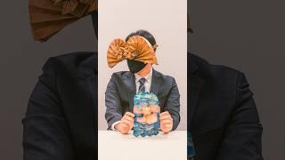 Photo Folding - How to separate a view into 3 fillings #oriroute #折りルート #geometric #折り紙 #photography