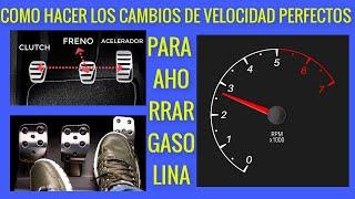 cambios de velocidad perfectos aprende a conducir