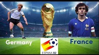 France vs West Germany FIFA World Cup 1982 Semi final