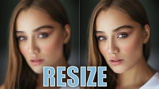 BEST WAY To Resize Photos Without Losing Quality in Photoshop