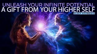 Sleep Hypnosis: Access Your Higher Self & Level Up Your Mindset - Unleash Your Potential