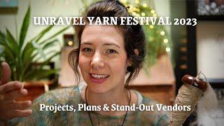 Unravel Yarn & Fibre Festival Autumn 2023 with @MarinaSkua | Heather and Hops Knitting Podcast |