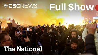 CBC News: The National | Israeli soccer fans attacked in Amsterdam