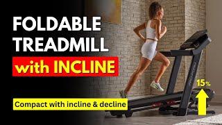 Best Foldable Treadmill with INCLINE (2024) | Best Folding Incline Treadmill